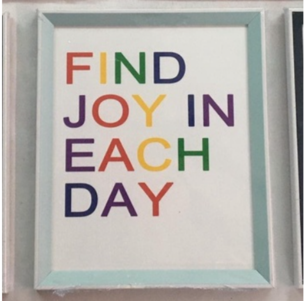 NSP 8X10- Find joy in each day