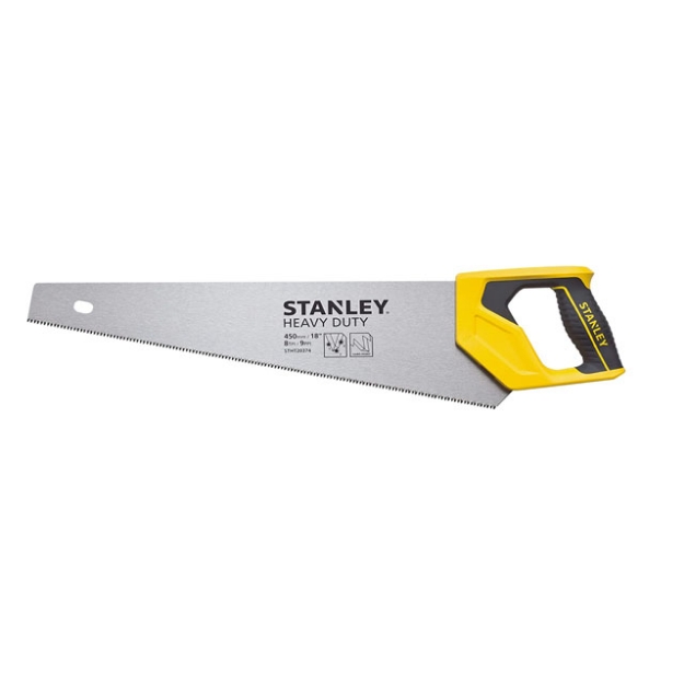 Picture of STANLEY STHT20374-LA 18” 450mm Heavy Duty Bi-Material Handsaw -STSTHT20374LA