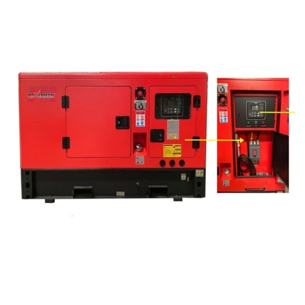 Picture of POWERMAN Diesel Silent Type Generator Set with ATS - PMC75000D-S1-ATS