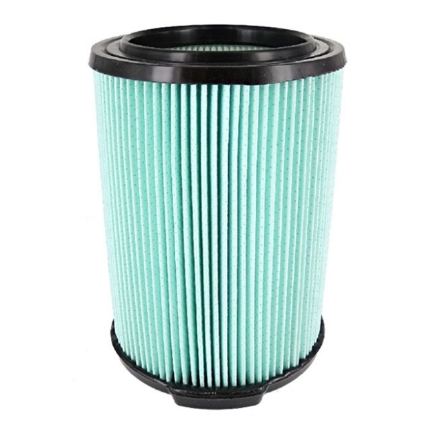 Picture of Ridgid Hepa Filter (Green) - VF6000 - Genuine Replacement 5-Ply Wet/Dry Allergen Fine Dust & Dirt Filter for Ridgid 5-20 Gallon Vacuums, 97457