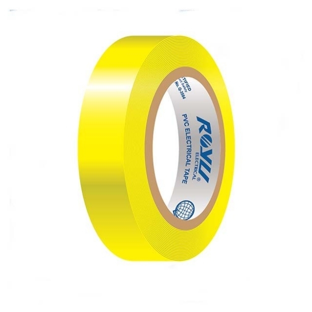 Picture of PVC Electrical Tape Yellow, RET104/Y