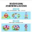 Picture of Children's DIY Building Block Magnetic Toys, Geometric Figures Puzzle, CBBDIY