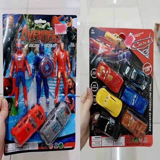 Picture of Car Toys 6Pcs and Avenger with Car Set Toys, CT6AC