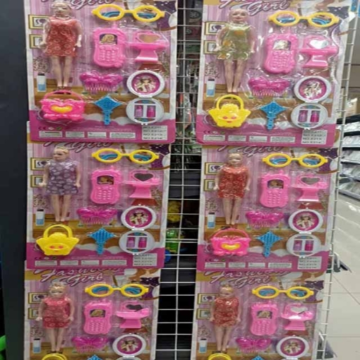 Picture of Girl's Doll with Makeup Accessories Set, GDMAS