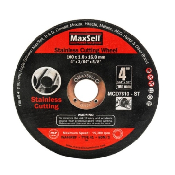 Show details for MaxSell Stainless Cutting Wheel, MCD7810-ST Stainless Cutting Wheel