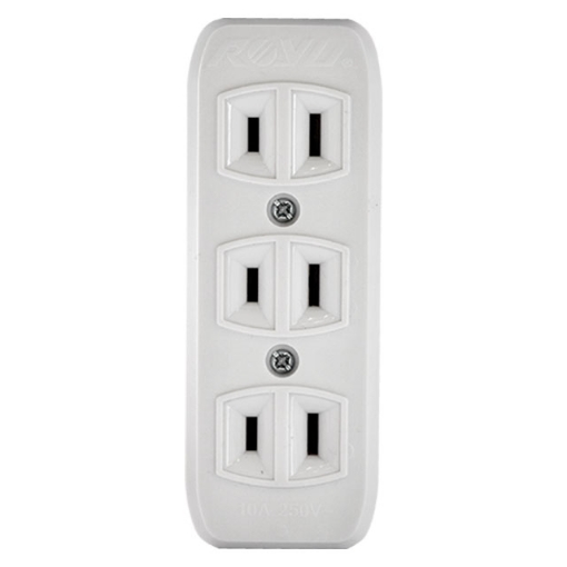 3 Gang Spring Loaded Outlet