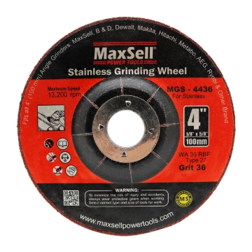 Show details for MaxSell Stainless Grinding Wheel, MSG-4436 MaxSell Stainless Grinding Wheel