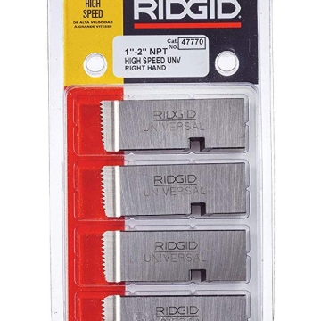 Show details for Ridgid Dies Only For 00-R and 12-R High Speed High Speed RH Manual Ratchet Threader Pipe Dies, 37855 Ridgid Dies Only For RH Manual Ratchet Threader Pipe Dies