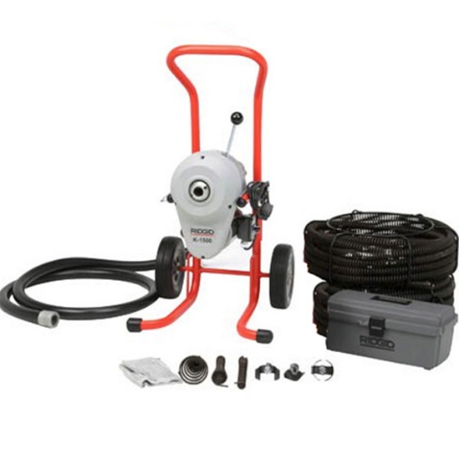 Ridgid K1500A Sectional Drain Cleaning Machine 230V 50/60Hz