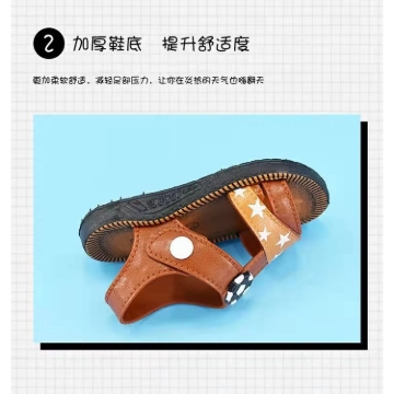 Baby Sandals Boy/Girl Kids Shoes Non-Slip Waterproof and Soft 0.5-4 years old