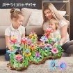 baby flower blocks flower building blocks toys child toys