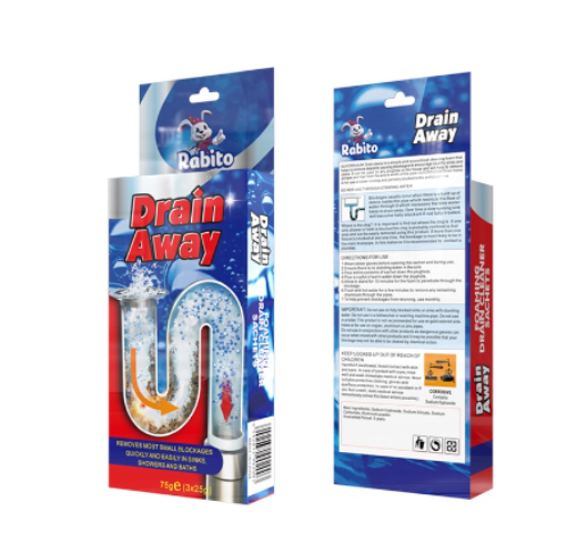 Picture of Rabito Sink & Drain Declogger Cleaning Agent Type Drain & Dred 75g