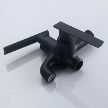 Picture of Axis  Danube 2 Way Wall Tap  Faucet Matte Black, AXS01FD201B