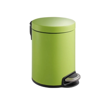 Show details for EKO STEP BIN SOFT CLOSE 5L STEEL LIME EKEK9225P5L Picture of EKO STEP BIN SOFT CLOSE 5L STEEL LIME EKEK9225P5L
