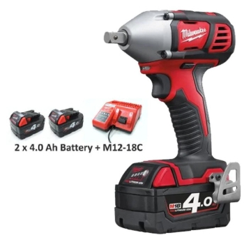 Show details for MILWAUKEE M18 IMPACT WRENCH SET M18BIW12-502C Picture of MILWAUKEE M18 IMPACT WRENCH SET M18BIW12-502C