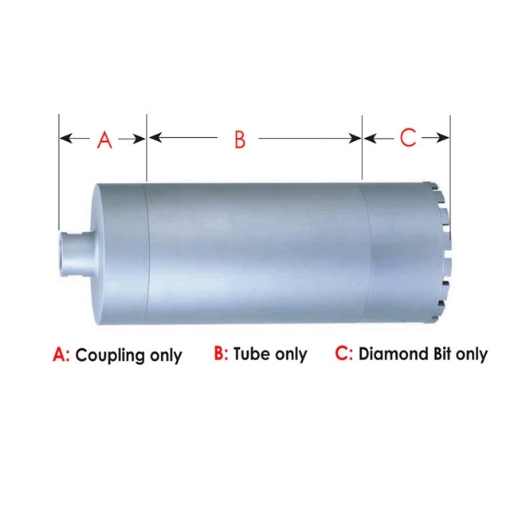 Picture of AGP 3-Section Wet Type Diamond Core Bit