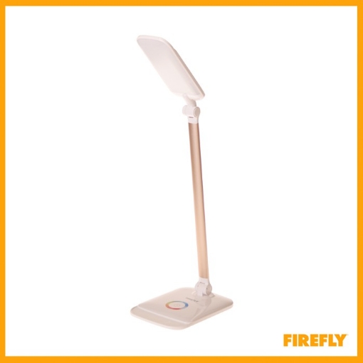 Firefly 60 LED Tri-color Desk Lamp with Multicolor Night Light