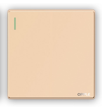 OPPLE Switch-1G 1W-16A (Gold) Switch and Socket