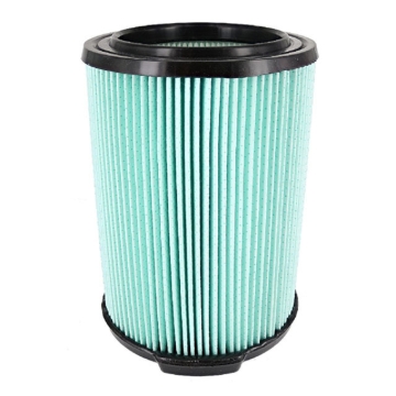 Picture of Ridgid Hepa Filter (Green) - VF6000 - Genuine Replacement 5-Ply Wet/Dry Allergen Fine Dust & Dirt Filter for Ridgid 5-20 Gallon Vacuums, 97457