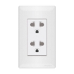 Picture of Duplex Universal Outlet with Ground & Shutter, WS913