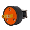 Picture of PVC Plug with Clamp, REDPL204/B