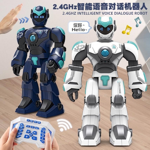 AI RC Remote control Robot toy intelligent early education,RC sensing Robot Toy