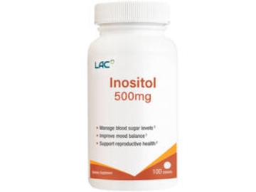 LAC VITAMINS Inositol 500mh( 100 tablets) Picture of LAC VITAMINS Inositol 500mg( 100 tablets)