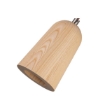 Picture of ACO ASHWOOD BELL PENDANT LIGHT BEECH 5W