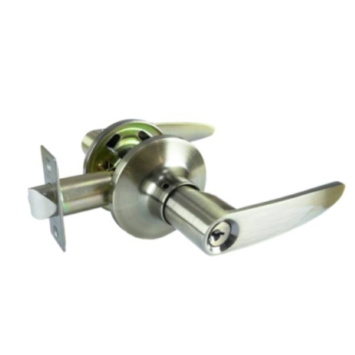 Picture of Argo Leverset Tubular Entr Priv straight Antique Brass, ARG5002TUS5