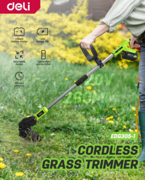 Picture of Deli Cordless Grass Trimmer EDG305-1