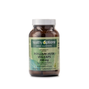 Picture of Healthy Options Psyllium Husk 550mg 90 Capsules