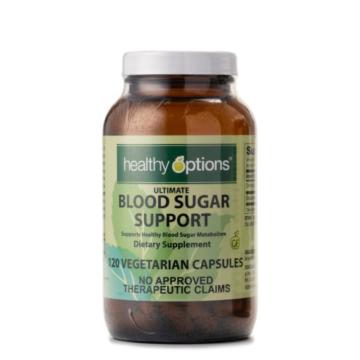 Picture of Healthy Options Blood Sugar Support 120 Capsules