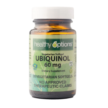 Picture of Healthy Options Ubiquinol 60mg 30 Vegetarian Softgels