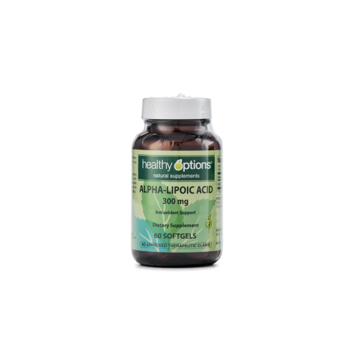 Picture of Healthy Options Alpha-Lipoic Acid 300mg 60 Softgels