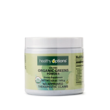 Picture of Healthy Options Organic Greens Powder 165g