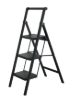Picture of HOMER 3-STEP STEEL LADDER BLACK
