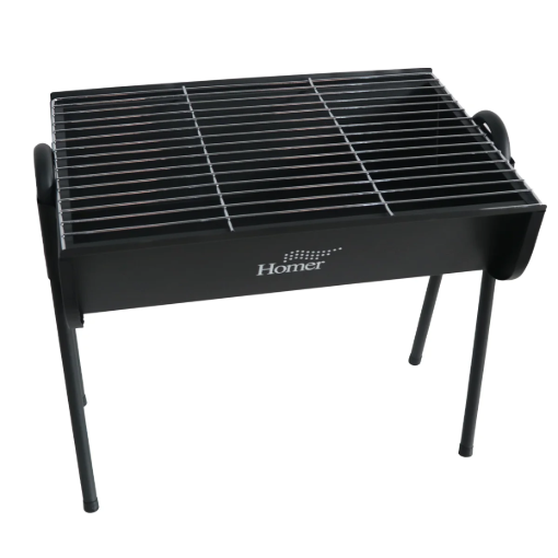 Picture of HOMER BARREL GRILL HALF MINI 49X31X42CM