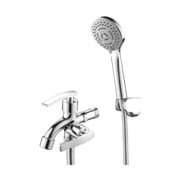 Picture of Axis  Aqua 2-Way Bathroom Faucet W/ Shower Kit Chrome, AXS552S4013C