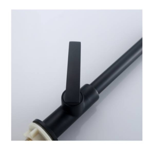 Picture of Axis Danube Pillar Tap Gooseneck  Matte Black, AXS01FD251B