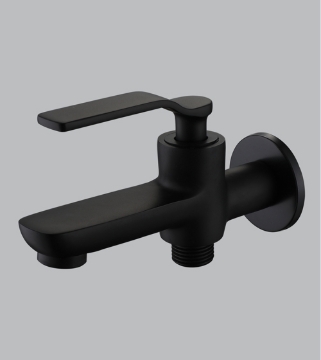 Picture of Axis  Danube 2 Way Wall Tap  Faucet Matte Black, AXS01FD201B