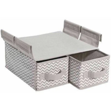 Picture of INTERDESIGN AXIS HANGING 2 DRAWER ORG CHEVRON
